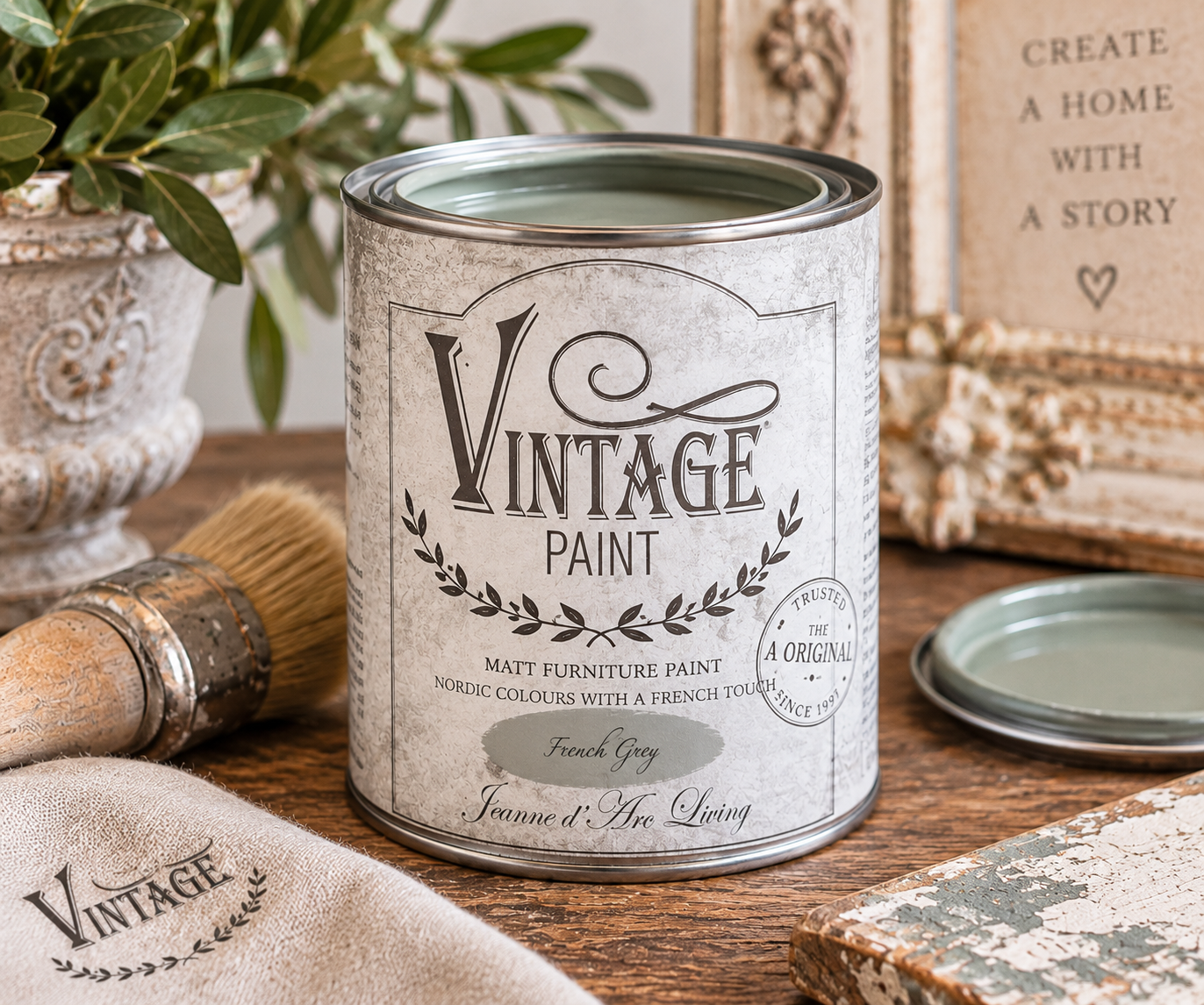 Het brocante huis Vintage Paint, Wax 